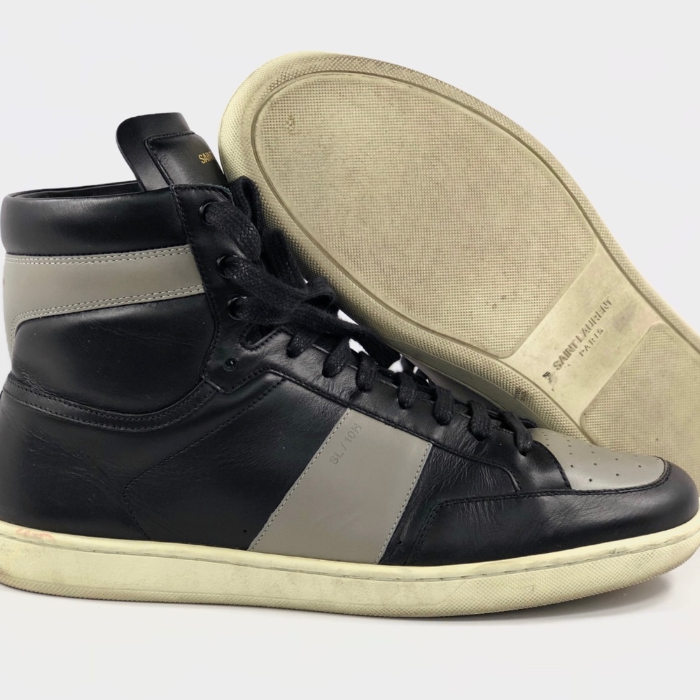 Yves Saint Laurent YSL SL/10 H Leather High Top